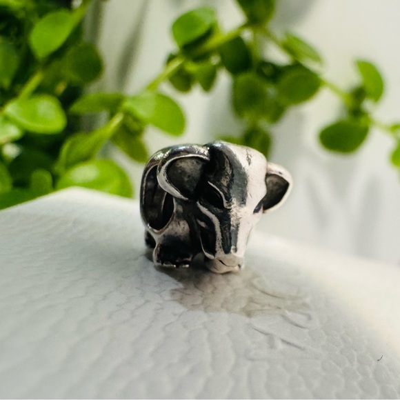 Authentic Pandora Retired Lucky Elephant S925 Charm - Picture 8 of 10